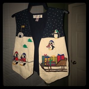 Vintage Ugly Christmas Vest
